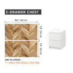 IKEA MALM Mobilya Sticker MDP 02