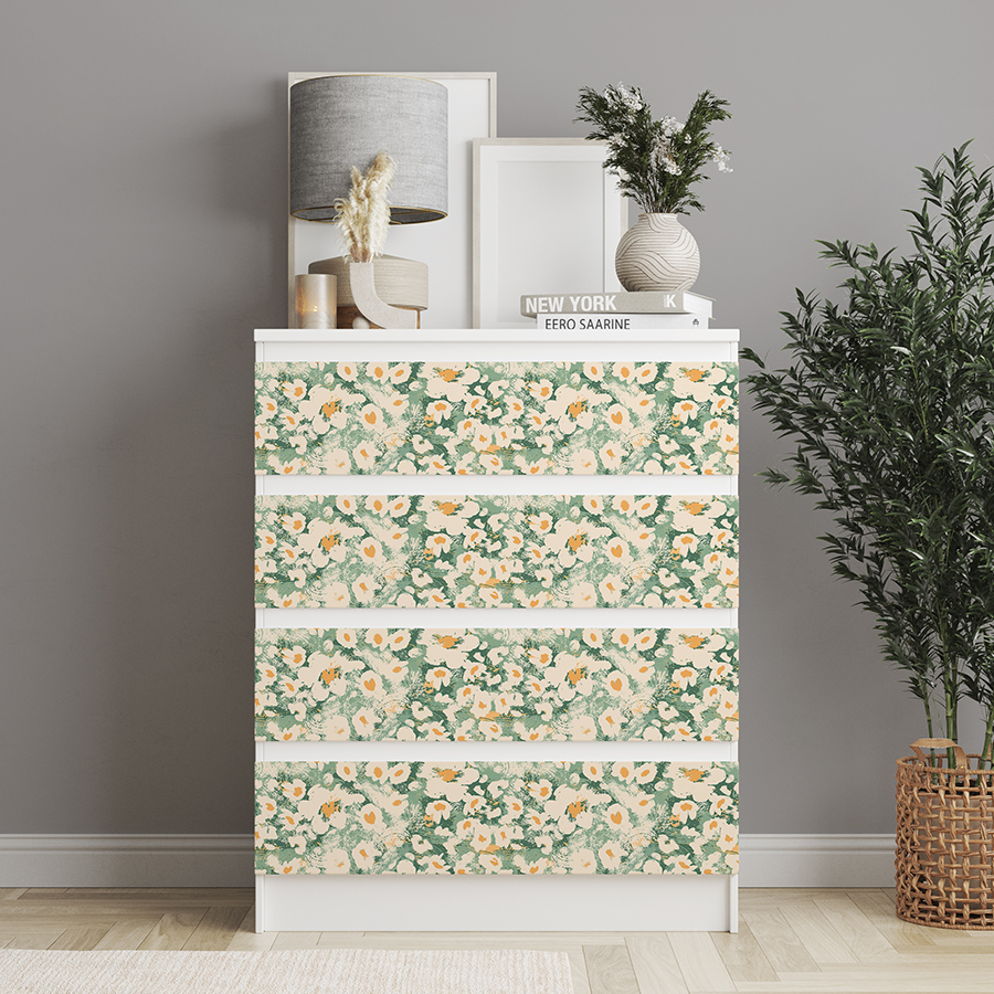 IKEA MALM Mobilya Sticker MDP 04
