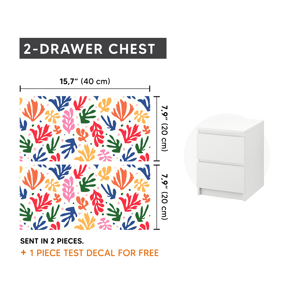 IKEA MALM Mobilya Sticker MDP 06