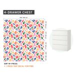 IKEA MALM Mobilya Sticker MDP 06