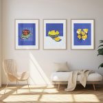 Wallart 3lü Poster Set No #31