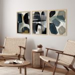 Wallart 3lü Poster Set No #34