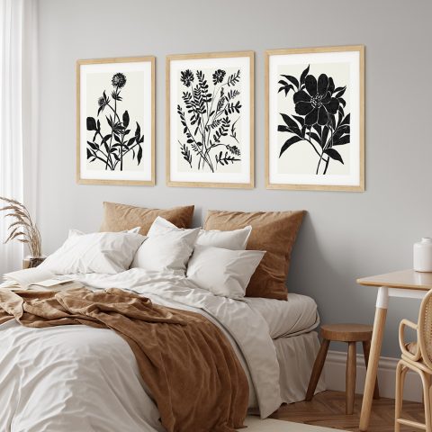 Wallart 3lü Poster Set No #05