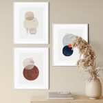 Wallart 3lü Poster Set No #07