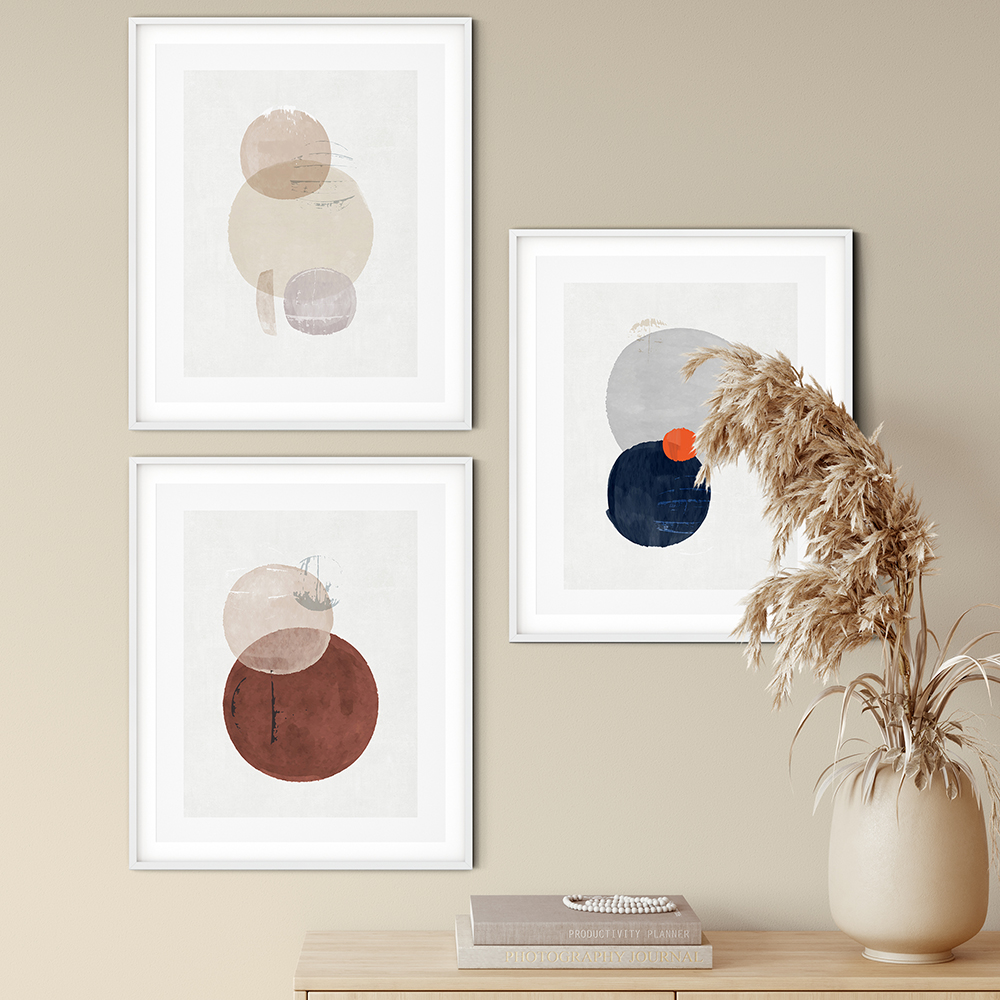 Wallart 3lü Poster Set No #07