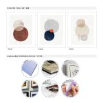 Wallart 3lü Poster Set No #07