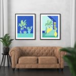 Wallart 3lü Poster Set No #10