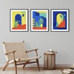 Wallart 3lü Poster Set No #11