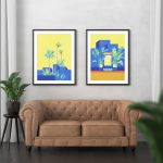 Wallart 3lü Poster Set No #12