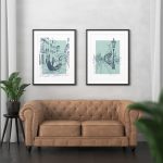 Wallart 3lü Poster Set No #18