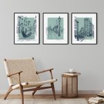 Wallart 3lü Poster Set No #18