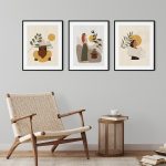 Wallart 3lü Poster Set No #19