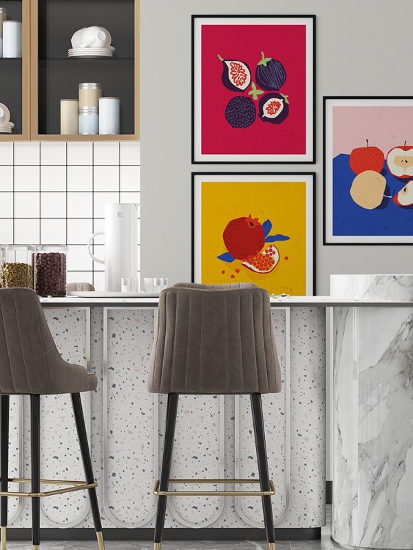 Wallart 3lü Poster Set No #32