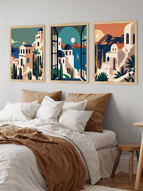 Wallart 3lü Poster Set No #38