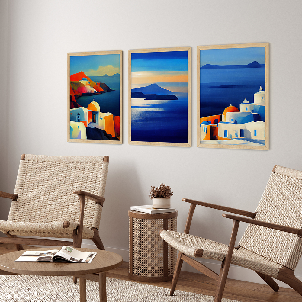 Wallart 3lü Poster Set No #39