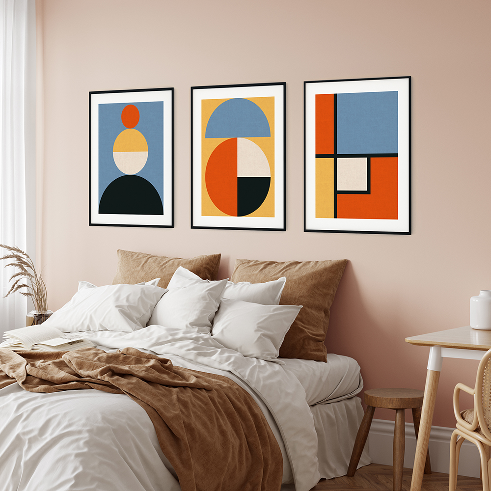 Wallart 3lü Poster Set No #43