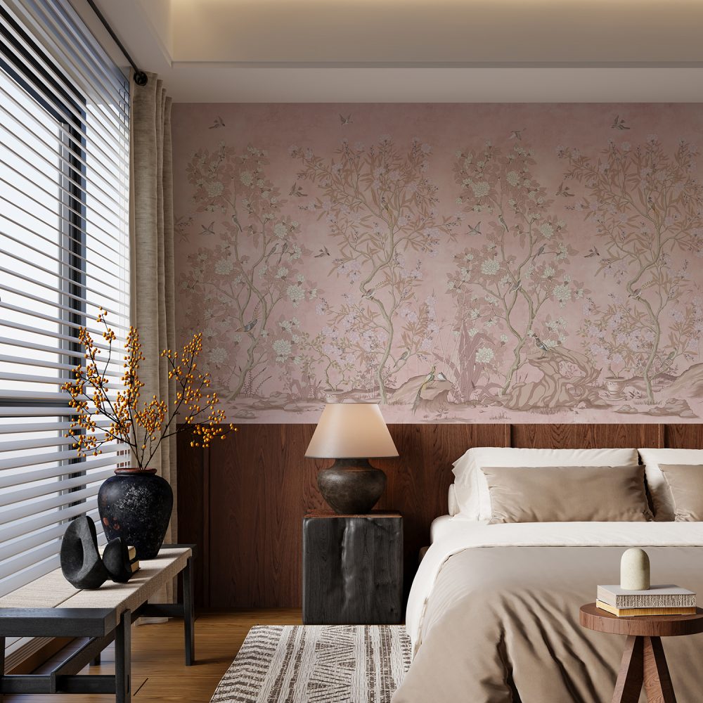 Chinoiserie Desen Duvar Kağıdı WM 10356