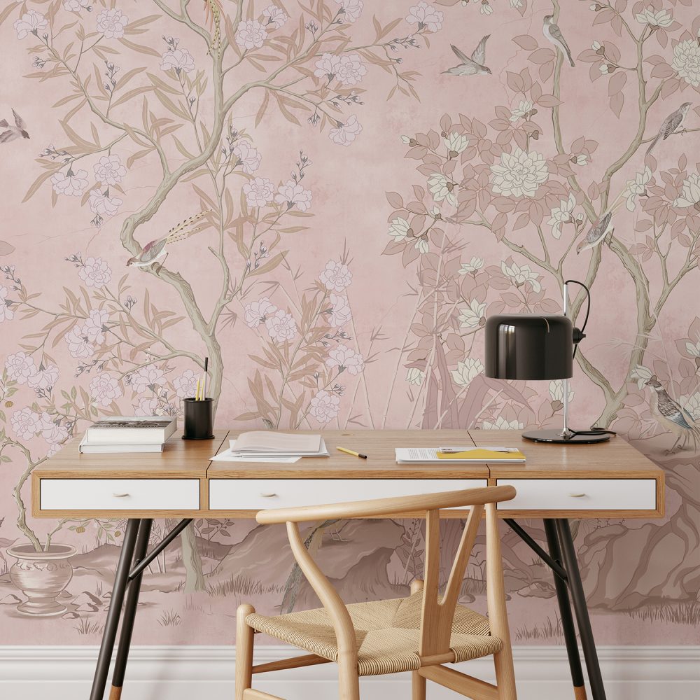 Chinoiserie Desen Duvar Kağıdı WM 10356