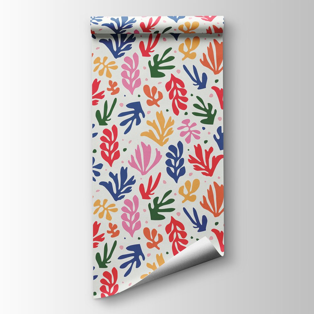 Matisse Yaprak Desen Duvar Kağıdı WPS 038