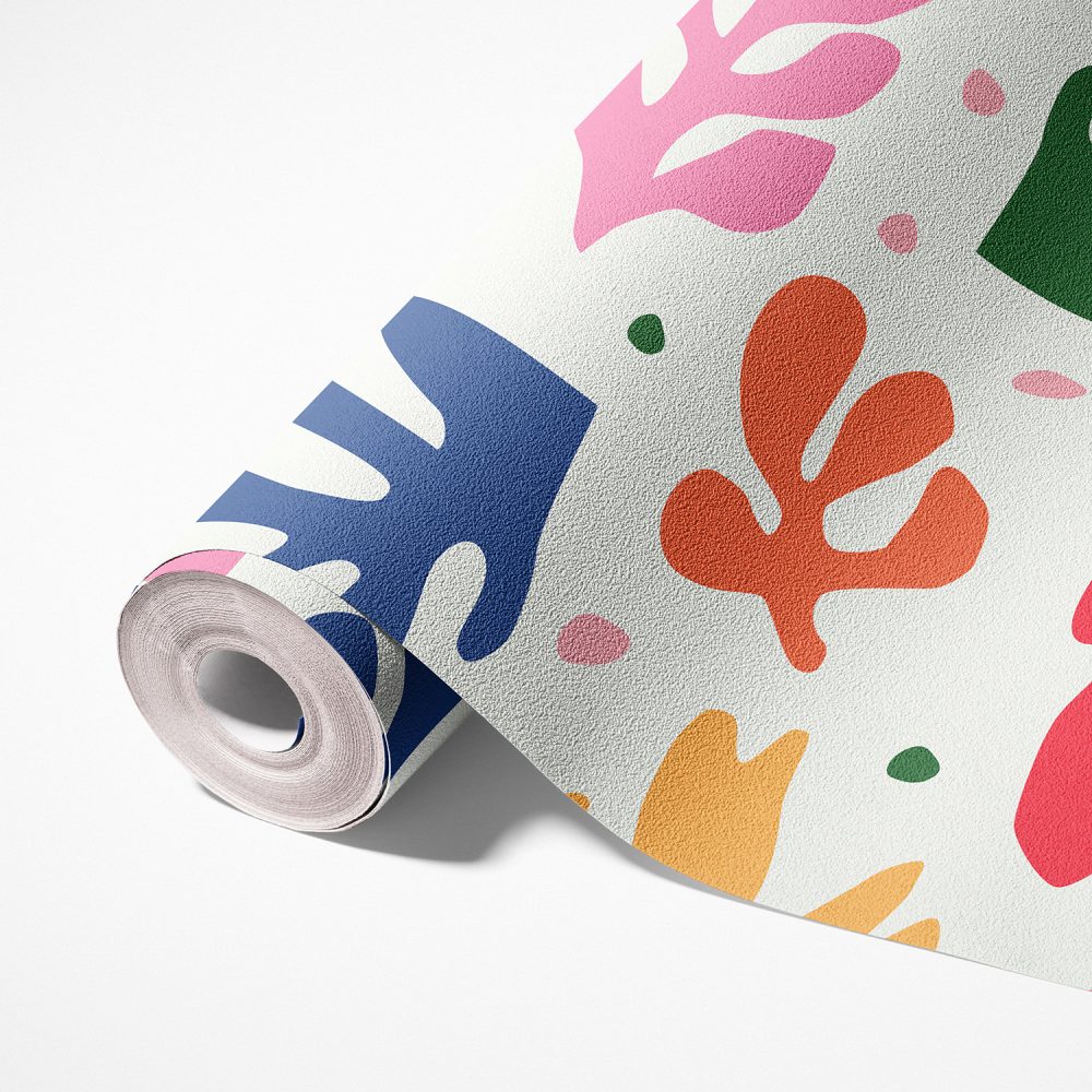 Matisse Yaprak Desen Duvar Kağıdı WPS 038