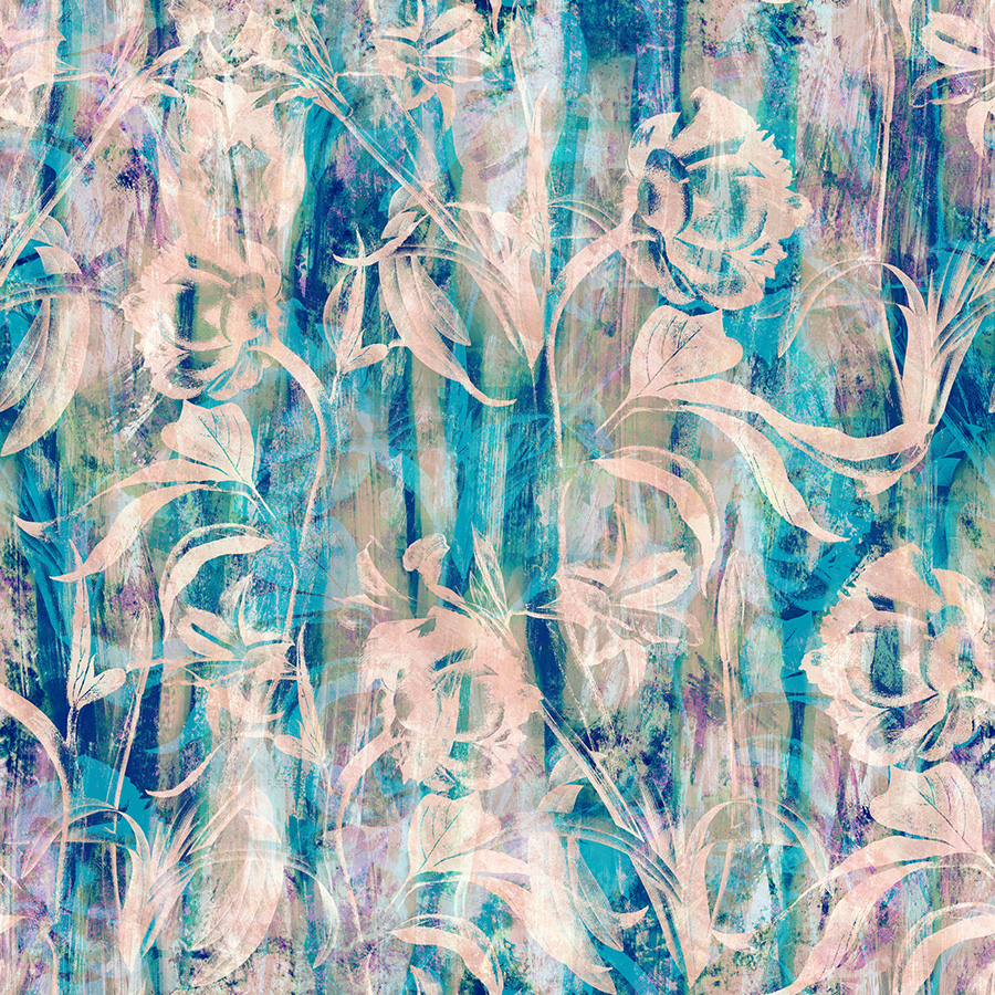 Çiçek Desen Duvar Kağıdı WPS 050