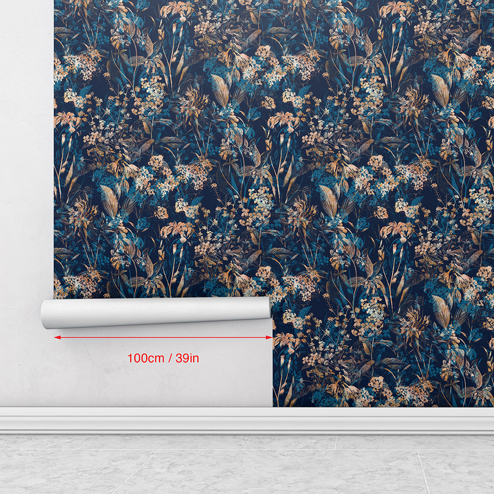 Çiçek Desen Duvar Kağıdı WPS 054