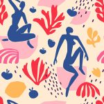 Matisse Yaprak Desen Duvar Kağıdı WPS 060