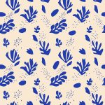 Matisse Yaprak Desen Duvar Kağıdı WPS 061