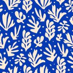 Matisse Yaprak Desen Duvar Kağıdı WPS 062